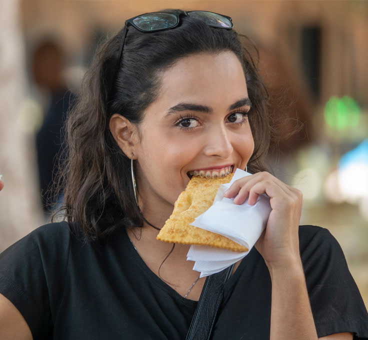 Eating with braces Eating with braces
